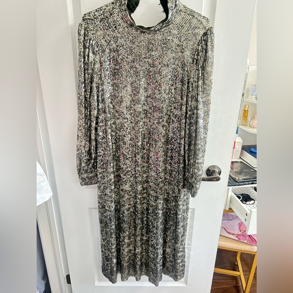 Beautiful sparkly dress from Zara only worn a few times in perfect condition - Picture 1 of 2